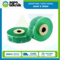 Grafting Tape 2 cm x 100 m Hijau Plastik Okulasi Sambung Stek