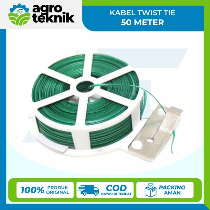 Kabel Twist Tie 50 Meter Kawat Ikat