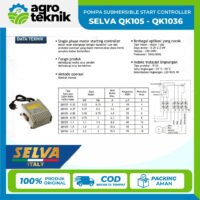 POMPA SUBMERSIBLE START CONTROLLER  SELVA QK105 - QK1036