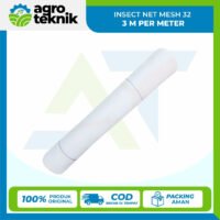 Insect Net Mesh 32 Jaring Kasa Putih Lebar 3 Meter Dijual Per Meter
