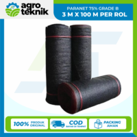 PARANET 75% GRADE B L 3 M X 100 M PER ROL