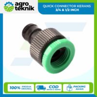 QUICK CONNECTOR KERANS 3/4 & 1/2 INCH