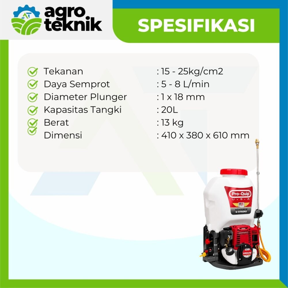 Sprayer Proquip QBS435