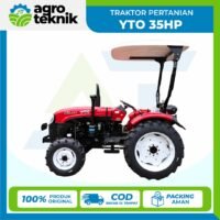 YTO Traktor 35 HP Diesel 4WD Tractor Pertanian 35 Horsepower Original untuk Bajak Sawah, Kebun & Lahan Pertanian