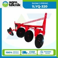 Bajak 3 Piring Galaxy 1LYQ-320 Traktor 40–50 HP Disc Plough Pembajak Tanah Pertanian 3 Disc Original